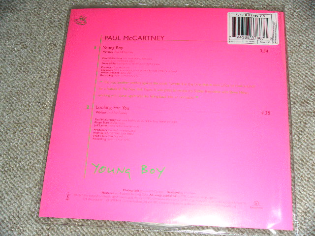 画像: PAUL McCARTNEY of THE BEATLES - YOUNG BOY / 1997 UK ORIGINAL PICTURE Disc Brand New 7" Single 