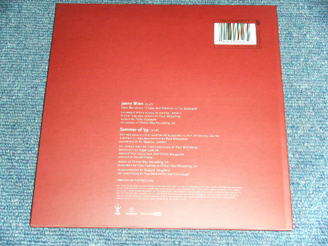 画像: PAUL McCARTNEY of THE BEATLES - JENNY WREN / 2005 UK ORIGINAL RED WAX Vinyl Brand New 7" Single 
