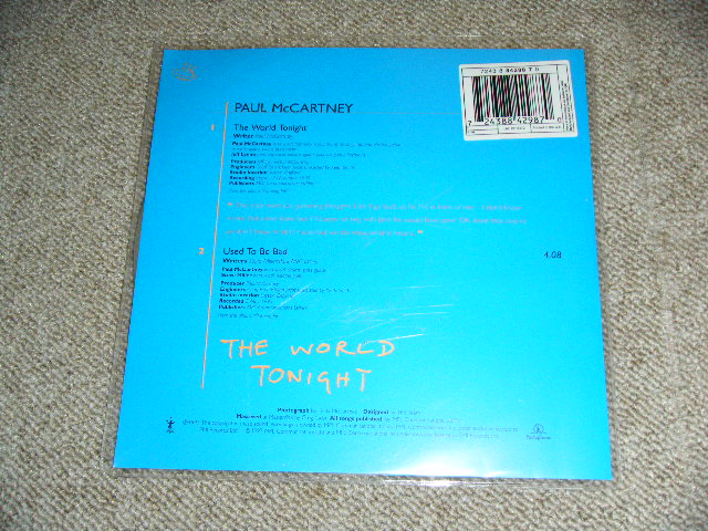 画像: PAUL McCARTNEY of THE BEATLES - THE WORLD TONIGHT  / 1997 UK ORIGINAL PICTURE Disc Brand New 7" Single 
