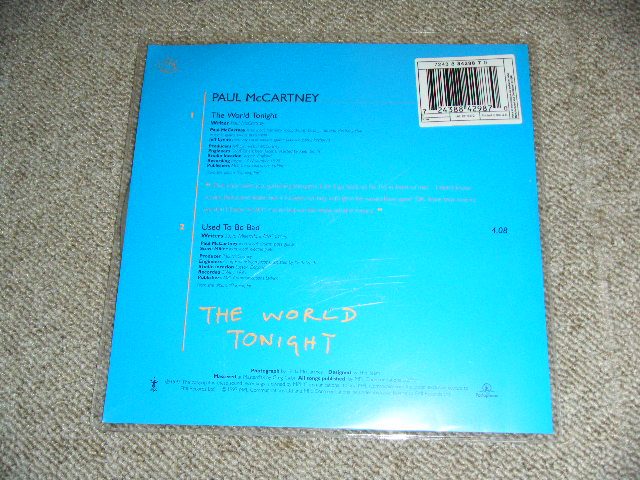 画像: PAUL McCARTNEY of THE BEATLES - THE WORLD TONIGHT  / 1997 UK ORIGINAL PICTURE Disc Brand New 7" Single 