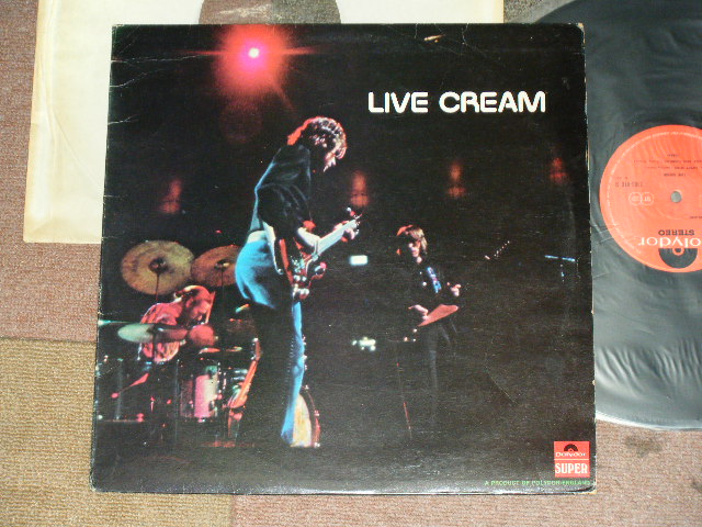 画像1: CREAM - LIVERCREAM  ( Matrix Number "TYPING STYLE"2383016 A//1 ▽420 1 1 1 3 / 2383016 B//1 ▽420 1 1 1 4  : Ex+/MINT- )  / 1970 UK ENGLAND ORIGINAL  Used LP