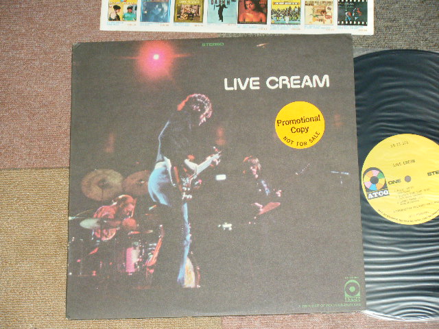 画像1: CREAM - LIVERCREAM  ( Matrix Number "HAND WRITING STYLE" STC-701849-A/STC-701850-A  : Ex+++/MINT- )  / 1970 USA  ORIGINAL With PROMO Seal Used LP