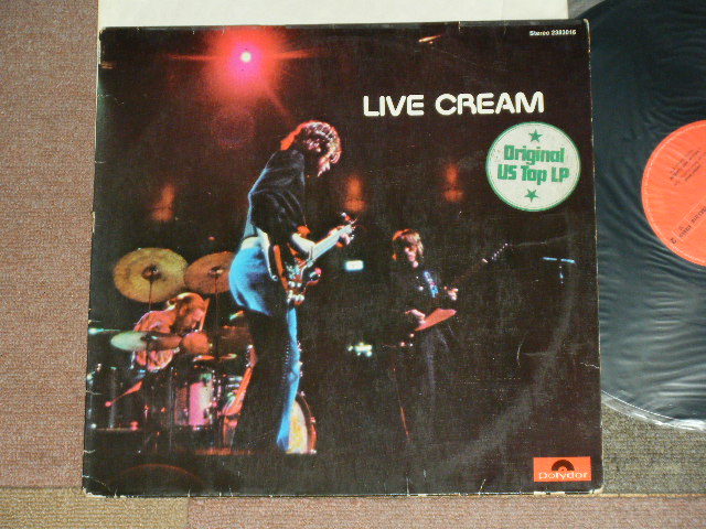 画像1: CREAM - LIVERCREAM  (  Ex+/MEx+++ )  / 1970 WEST-GERMANY ORIGINAL  Used LP