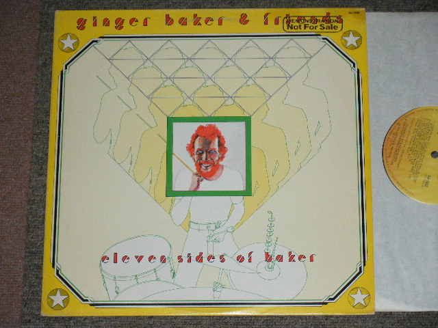 画像1: GINGER BAKER & FRIENDS of CREAM - ELEVEN SIDES OF BAKER ( Ex-/Ex+++ )  / 1976 US AMERICA ORIGINAL PROMO Used LP 