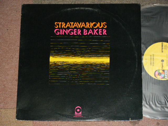画像1: GINGER BAKER of CREAM - STRATAVARIOUS ( HAND WRITING MATRIX #: Ex/Ex+++)  / 1972 US AMERICA ORIGINAL  Used LP 