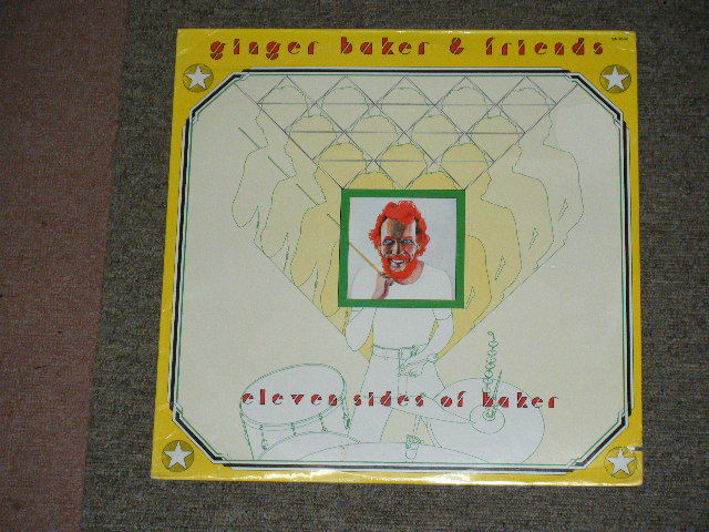 画像1: GINGER BAKER & FRIENDS of CREAM - ELEVEN SIDES OF BAKER ( BRAND NEW SEALED )  / 1976 US AMERICA ORIGINAL BRAND NEW SEALED LP 