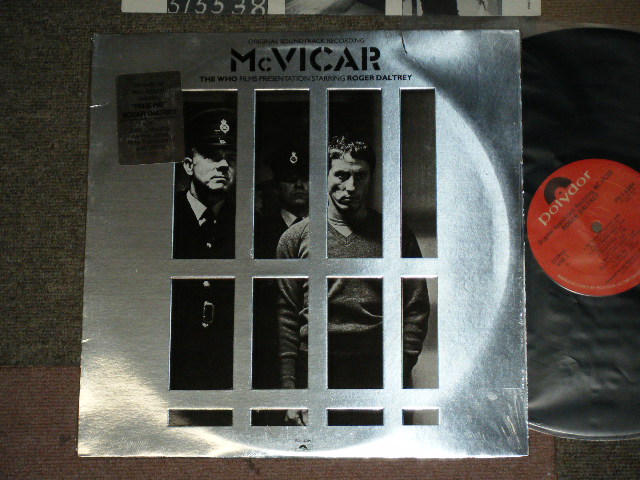 画像1: ost ROGER DALTREY of The WHO - McVICAR  / 1980 US ORIGINAL Used  LP with Outer SHRINK WRAP  