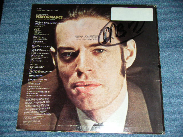 画像: MICK JAGGER(ROLLING STONES) - ost as "PERFORMANCE" ( Ex/ MINT- ) / US 1970 ORIGINAL White Label PROMO Used  LP