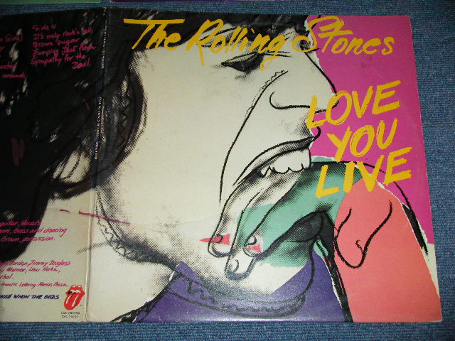 画像: ROLLING STONES - LOVE YOU LIVE / 1977 UK ORIGINAL Used 2 LP's  LP 