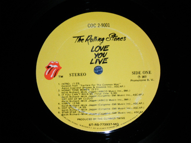 画像: ROLLING STONES - LOVE YOU LIVE ( Ex+++/MINT- Looks:Ex+++ )  / 1977 US ORIGINAL PROMO Used 2 LP's  LP 