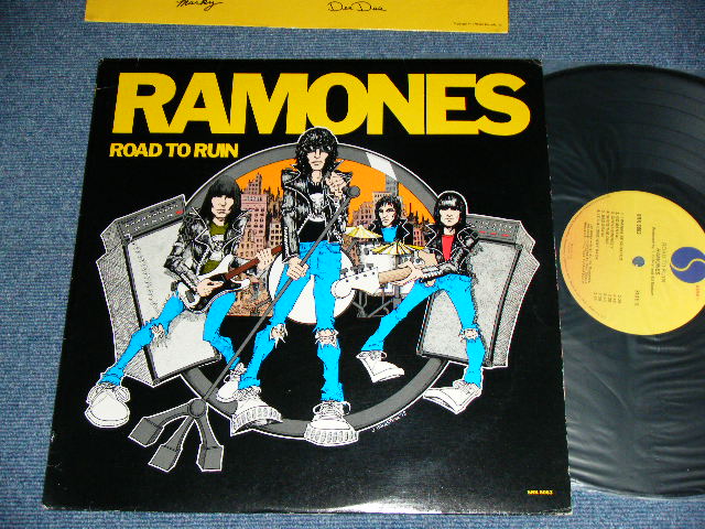 画像1: RAMONES  -  ROAD TO RUIN ( Ex++/POOR) (Matrix No. RE-1-LW2/LW1 ) / 1978 US ORIGINAL Used LP 