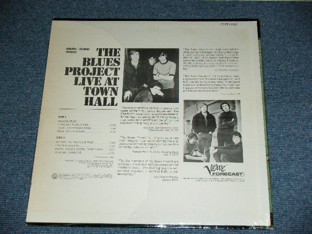 画像: THE BLUES  PROJECT - LIVE AT TOWN HALL ( Matrix number A) MGS-1018 / B)MGS-1019 : MINT-/MINT- ) / 1967 US ORIGINAL Used LP 