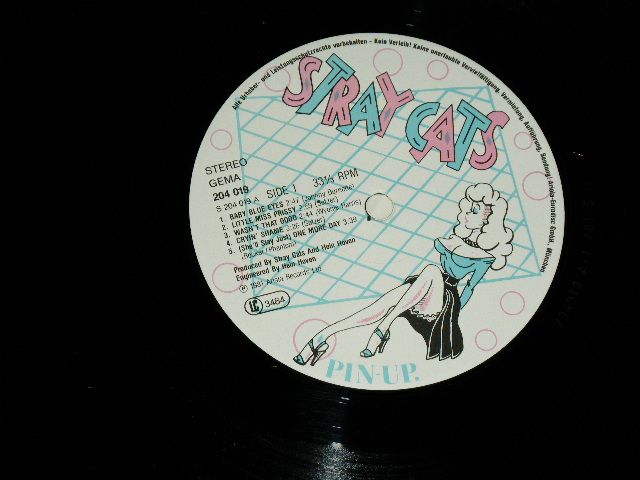画像: STRAY CATS - GONNA BALL ( MINT-/MINT- ) / 1981 GERMAN ORIGINAL Used  LP 