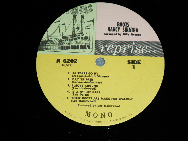 画像: NANCY SINATRA - BOOTS (Ex-/Ex+++) / 1966 US AMERICA ORIGINAL "MULTI COLOR Label" MONO Used LP 