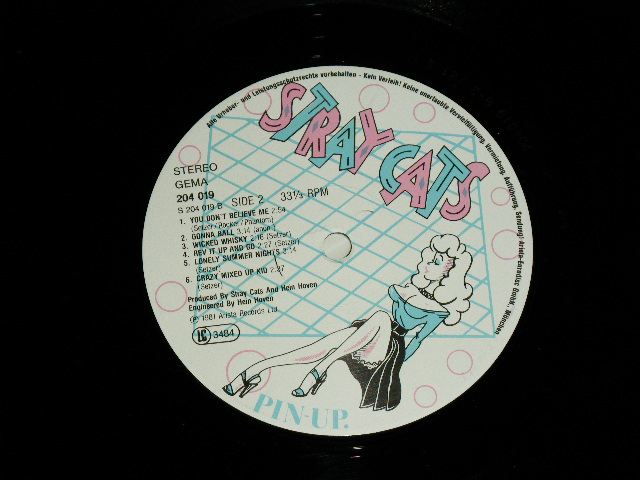 画像: STRAY CATS - GONNA BALL ( MINT-/MINT- ) / 1981 GERMAN ORIGINAL Used  LP 