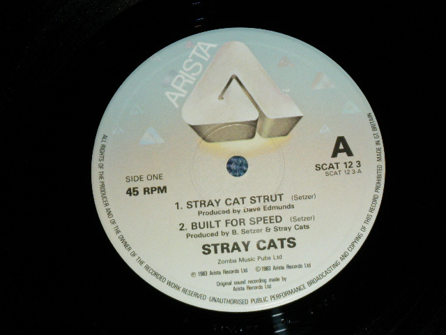 画像: STRAY CATS -  STRAY CAT STRUT / 1983 UK ENGLAND  ORIGINAL Used 12" 