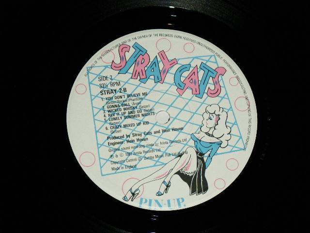 画像: STRAY CATS - GONNA BALL ( Ex++/MINT- ) / 1981 UK ENGLAND ORIGINAL Used  LP 