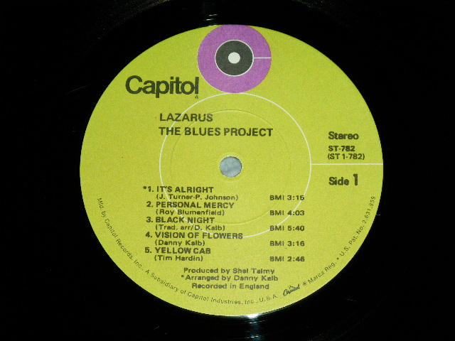 画像: THE BLUES  PROJET - LAZARUS  ( Ex/Ex+++ ) / 1971 US AMERICA ORIGINAL Used LP 