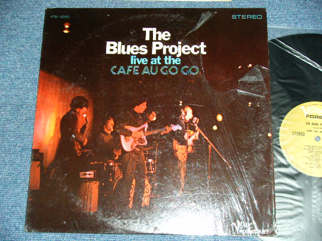 画像1: THE BLUES  PROJECT - LIVE AT THE CAFE A GO GO ( MINT-/MINT- ) / 1967 US "Re-issue Of VERVE FOLKWAYS" STEREO Used LP 