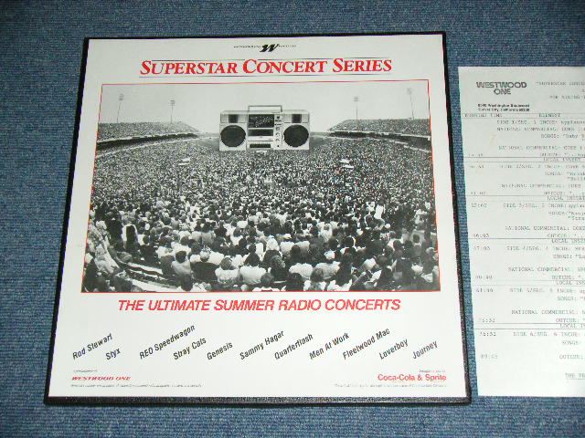 画像1: STRAY CATS - SUPERSTAR CONCERT SERIES  ( 1983.8.12..on Air RADIO SHOW ) / 1983 US ORIGINAL LP 