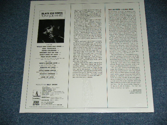 画像: TONY JOE WHITE - BLACK AND WHITE / 1990's US US REISSUE Brand New SEALED LP 