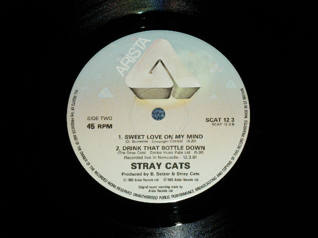 画像: STRAY CATS -  STRAY CAT STRUT / 1983 UK ENGLAND  ORIGINAL Used 12" 