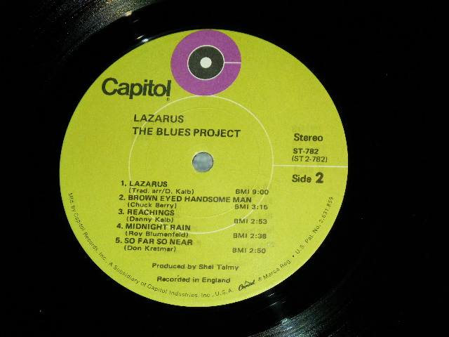 画像: THE BLUES  PROJET - LAZARUS  ( Ex/Ex+++ ) / 1971 US AMERICA ORIGINAL Used LP 