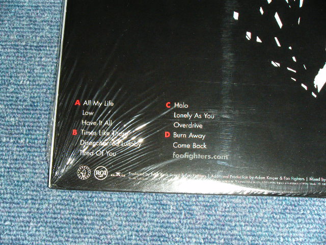 画像: FOO FIGHTERS ( NIRVANA ) - ONE BYE ONE / 2002 US AMERICAN ORIGINAL Brand New SEALED  Double 10" LP 
