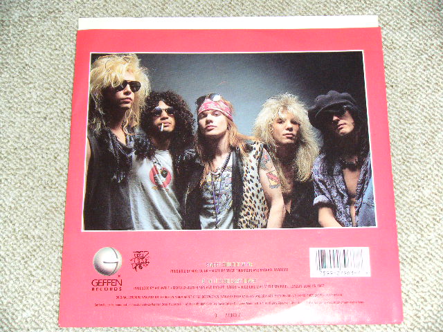 画像: GUNS N' ROSES - SWEET CHILD O' MINE / 1988 US ORIGINAL Used 7"Single With PICTURE SLEEVE 