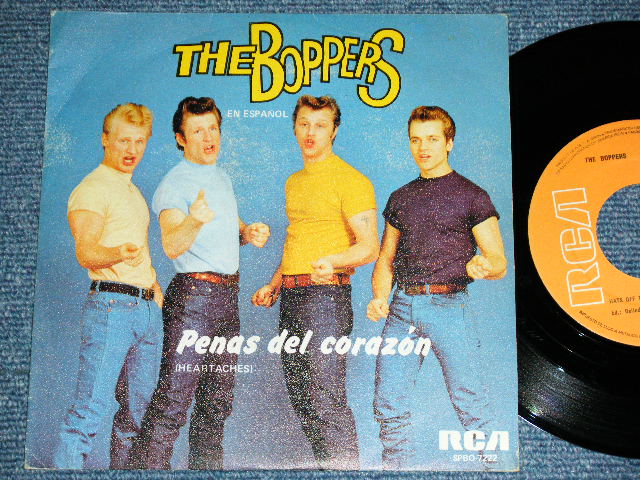 画像1: THE BOPPERS - HEARTACHES  / 1980 SPAIN ORIGINAL Used 7" Single