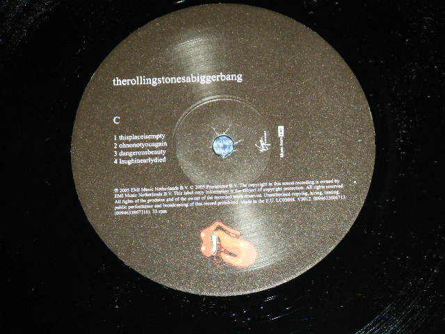 画像: ROLLING STONES - A BIGGER BANG  / 2005 HOLLAND ORIGINAL Limited 180 Gram Heavy Weight Brand New 2-LP's Set 