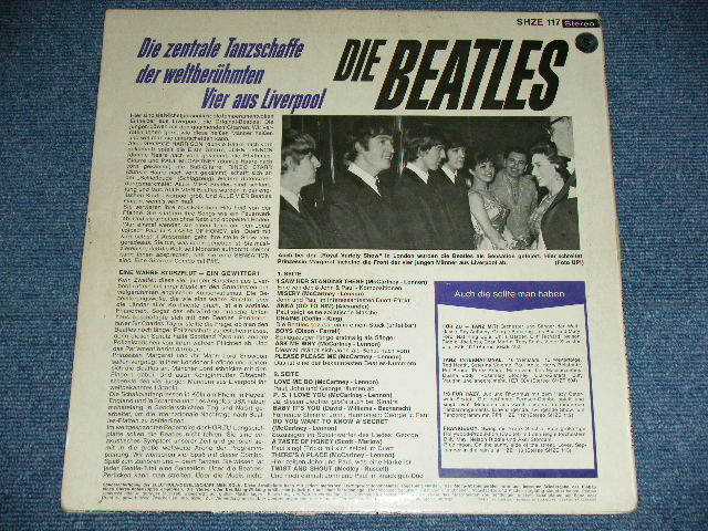 画像: DIE BEATLES - PLEASE PLEASE ME : DIE ZENTRALE TANZSHAFFE DER WELTBERUHMTEN VIER AUS LIVERPOOL  / 1970's Release Version  GERMAN ONLY Used LP 