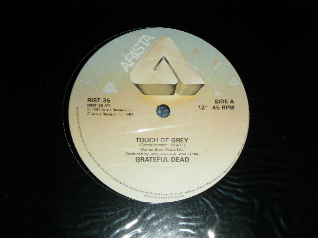 画像: GRATEFUL DEAD -  TOUCH OF GRAY / 1987 UK ENGLAND ORIGINAL Brand New SEALED 12" Single 