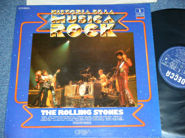 画像: The ROLLING STONES - HISTORIA DE LA MUSIC ROCK  / 1981 SPAIN ORIGINAL Used LP 