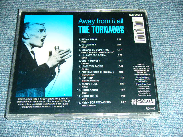 画像: The TORNADOS - AWAY FROM IT ALL  / 1994 GERMAN:UK ORIGINAL Brand New CD Out-of-print now