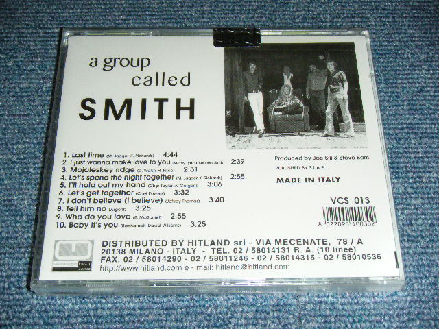 画像: SMITH - A GROUP CALLED SMITH   / 1994 ITALY ORIGINAL Brand New SALED CD 