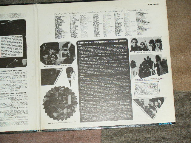 画像: FRANK ZAPPA / THE MOTHERS OF INVENTION - FREAK OUT! ( No includes the ad for a"Freak Out Hot Spots" map.,2nd Press RE-1 on dead Wax : VG++/VG++ ) / 1966  US ORIGINAL STEREO 2LP 