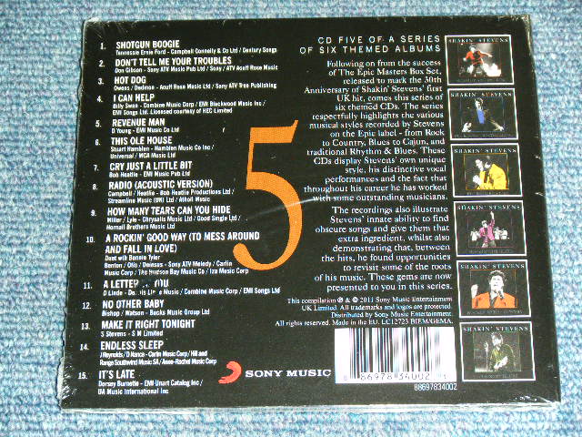 画像: SHAKIN' STEVENS - ROCKIN' WITH THE COUNTRY/ 2011 EU ORIGINAL Brand New SEALED CD