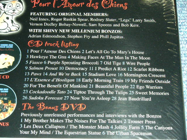 画像: THE BONZO DOG DOO-DAH BAND - POUR L'MOUR DES CHIENS ( Limited CD+DVD )  / 2007 Limited 5,000 BRAND NEW SEALED CD+DVD 