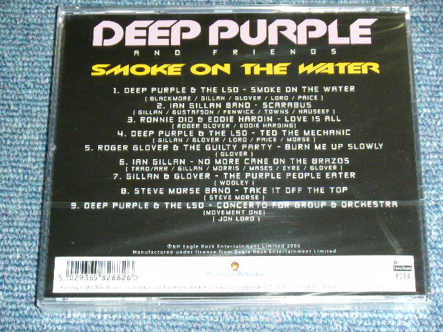 画像: DEEP PURPLE & FRIENDS  - SMOKE ON THE WATER   / 2006 NETHERLANDS  ORIGINAL Brand New SEALED CD 