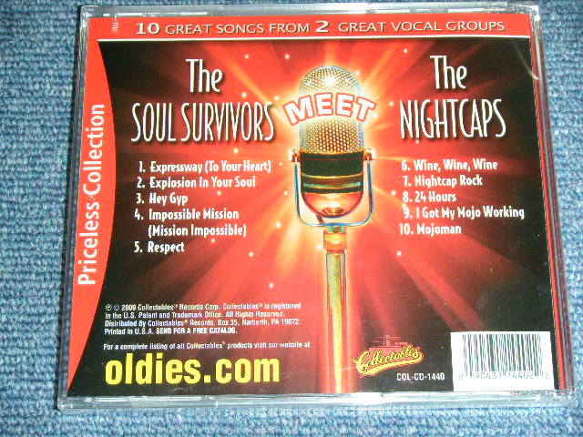 画像: THE SOUL SURVIVORS & THE NIGHTCAPS -  THE SOUL SURVIVORS MEET THE NIGHTCAPS  / 2009 US AMERICA  BRAND NEW SEALED CD