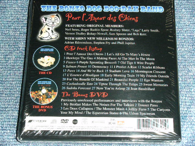 画像: THE BONZO DOG DOO-DAH BAND - POUR L'MOUR DES CHIENS ( Limited CD+DVD )  / 2007 Limited 5,000 BRAND NEW SEALED CD+DVD 