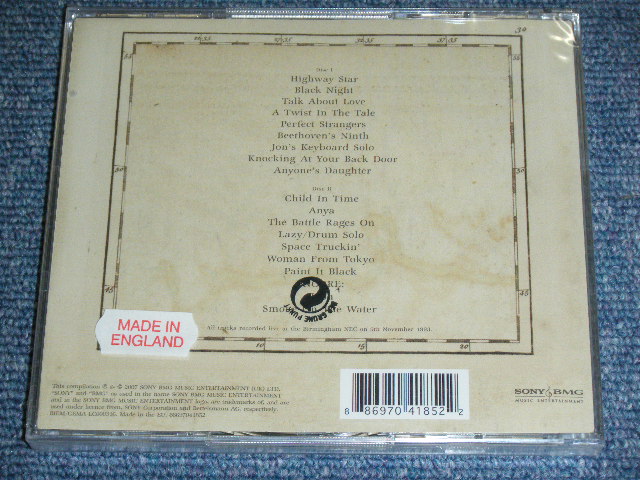 画像: DEEP PURPLE  - NEC 1993   / 2007 UK ENGLAND  ORIGINAL Brand New SEALED 2-CD 