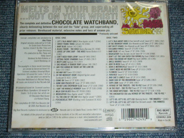 画像: CHOCOLATE WATCHBAND - MELTS IN YOUR BRAIN NOT ON YOUR WRIST ( 2 CD's ) / 2005 UK ENGLAND BRAND NEW SEALED 2 CD's 