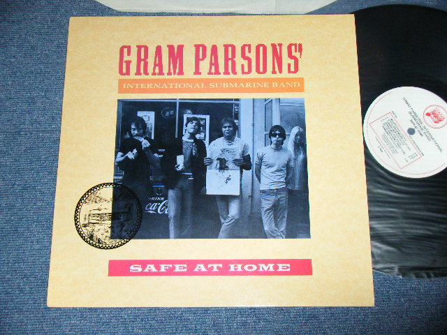 画像1: THE INTERNATIONAL SUBMARINE BAND  GRAM PARSONS'  - SAFE AT HOME ( STRAIGHT REISSUE of 1963 Album ) / 1985 US Limited REISSUE Used LP 