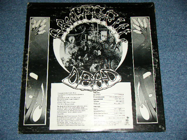画像: GRATEFUL DEAD - AMERICAN BEAUTY ( Matrix Number 39804-A 1B/39805-B 1B : Ex-/Ex+++ ) / 1970 US ORIGINAL 1st Press "WB" on TOP With GREEN Label  Used LP 