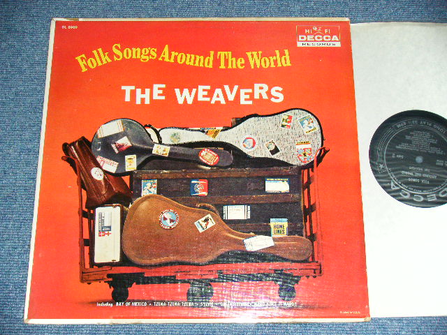 画像1: THE WEAVERS - FOLK SONGS AROUND THE WORLD  / 1959 US AMERICA   ORIGINAL MONO Used  LP 