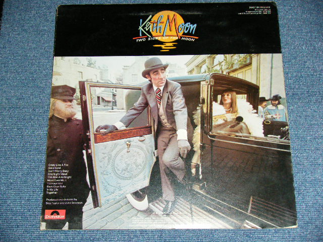 画像: KEITH MOON of THE WHO - TWO SIDES OF THE MOON (Ex+/MINT- BB SP)  / 1975 UK ENGLAND ORIGINAL "DIE-CUT COVER" Used  LP 