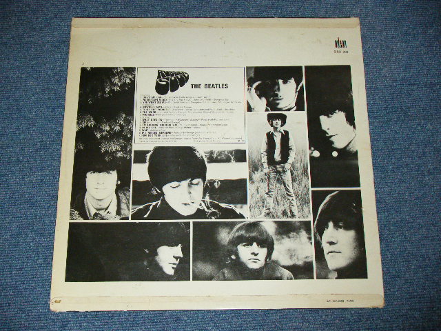 画像: BEATLES - RUBBER SOUL ( Ex++,Ex+/Ex ) )   / 1965 FRANCE ORIGINAL 'ORANGE' Label  Used LP 