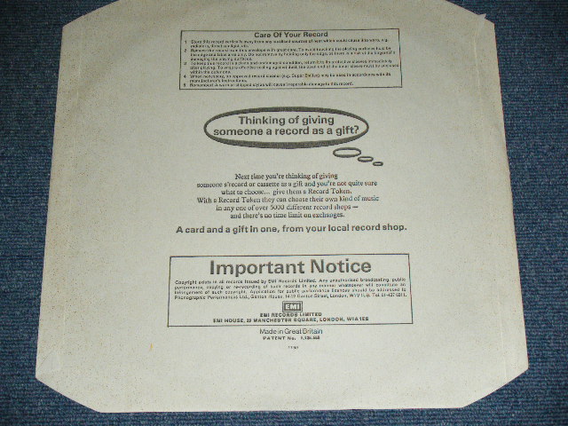画像: THE BEATLES - PLEASE PLEASE ME ( White PARLOPHONE & 2 EMI Mark  Label : MATRIX Number 2&4 )   / UK  STEREO Used LP
